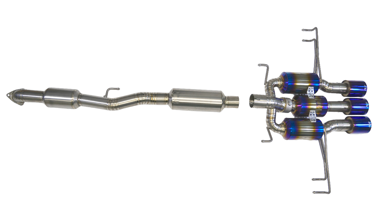 PLM Titanium Exhaust Honda Civic Type R FL5 FK8.