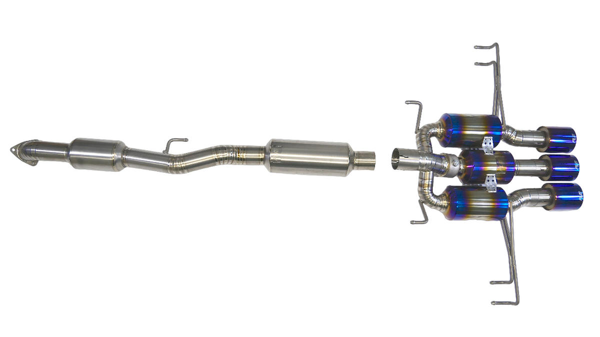 PLM Titanium Exhaust Honda Civic Type R FL5 FK8.