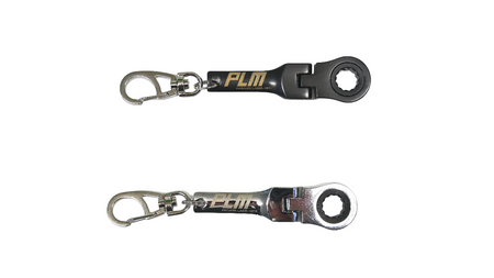 PLM Keychain 10mm Ratchet Wrench.