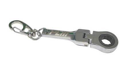 PLM Keychain 10mm Ratchet Wrench.