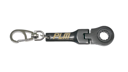 PLM Keychain 10mm Ratchet Wrench.