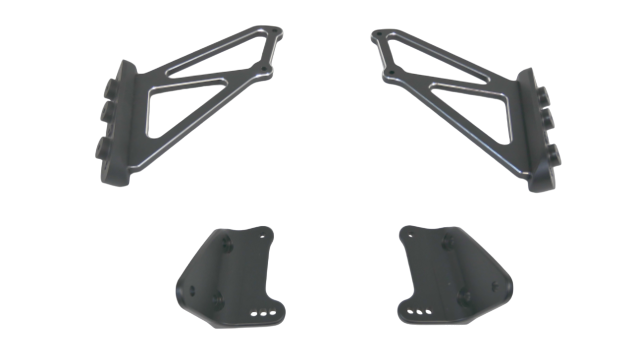PLM Honda Civic Type R FL5 High Position Rear Wing Risers Brackets.