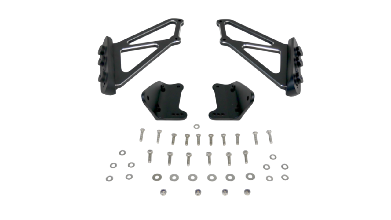 PLM Honda Civic Type R FL5 High Position Rear Wing Risers Brackets.