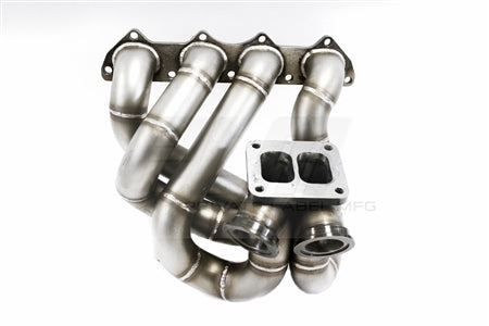 PLM Power Driven T4 Top Mount Turbo Manifold with Dual Wastegates B-Series B16 B18 B20.