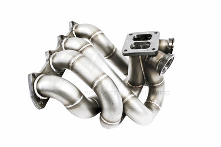PLM Power Driven T4 Top Mount Turbo Manifold with Dual Wastegates B-Series B16 B18 B20.