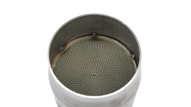 PLM High Flow Performance 400 Cell EPA Metallic Catalytic Converter.