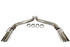 PLM Axle Back Exhaust For Chevy Camaro V8 2016 - 2017 Stainless Steel.
