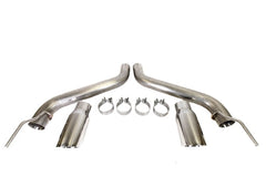 PLM Axle Back Exhaust For Chevy Camaro V8 2016 - 2017 Stainless Steel.