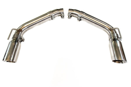 PLM Axle Back Exhaust Muffler Delete - Chevy Camaro V8 2010 - 2015 Stainless Steel.