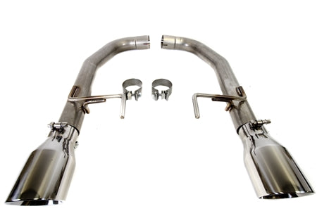 PLM 2.5” Dual Axle Back Exhaust Pipe Kit Mustang 2015 - 2017 V8 GT.