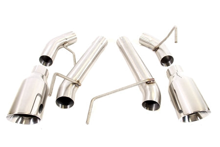 PLM 2.5” Dual Axle Back Exhaust Pipe Kit Mustang 05-10 V8 GT GT500.