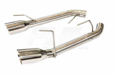 PLM 2.5” Dual Axle Back Exhaust Pipe Kit Mustang 05-10 V8 GT GT500.