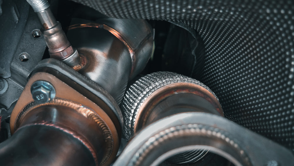 PLM Downpipes with EPA Cats - BMW S58 G80 G82 M3 M4 G8X G87 M2.