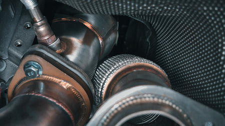 PLM Downpipes with EPA Cats - BMW S58 G80 G82 M3 M4 G8X G87 M2.