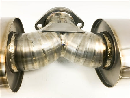 OPEN BOX PLM Power Driven Titanium Exhaust - Evo X 08-15 V2 Mitsubishi Lancer Evolution X
