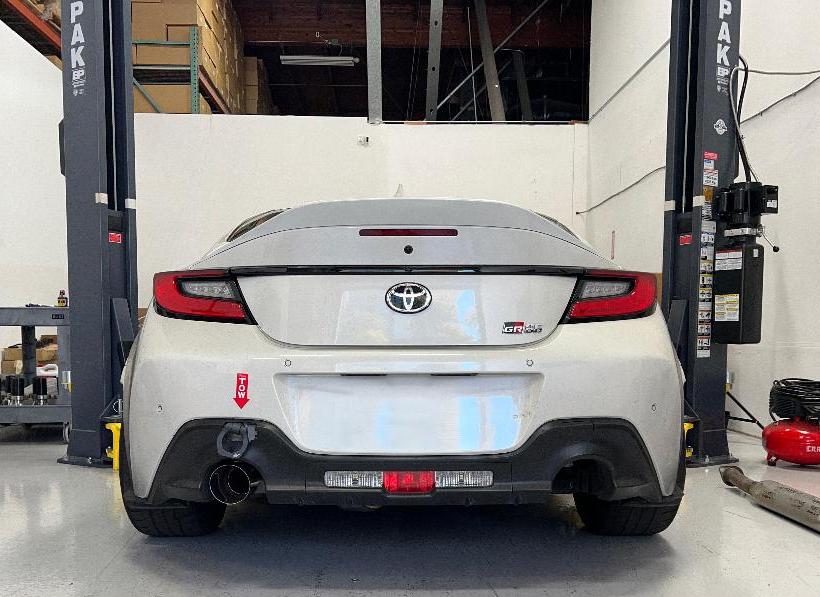 PLM Axle Back Exhaust 3” Track Pipe 2022+ BRZ GR86.