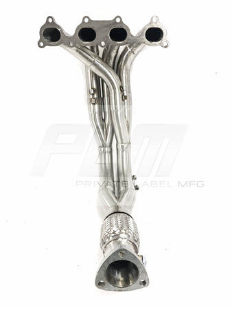 PLM Power Driven H-Series H22 F20B Tri-Y V2 Header Flex Pipe.