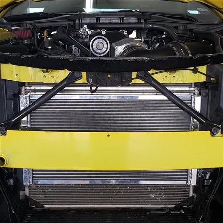 PLM Power Driven Chevy Camaro 2017+ XL (75% Larger) Heat Exchanger ZL1 Supercharged 6.2 LSA.