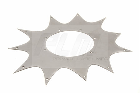 PLM Exhaust Trim Shield - Star Shape.