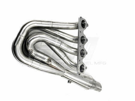 OPEN BOX PLM Power Driven H-Series Hood Exit Race Header 4-1 Megaphone H22 F20B H22A.