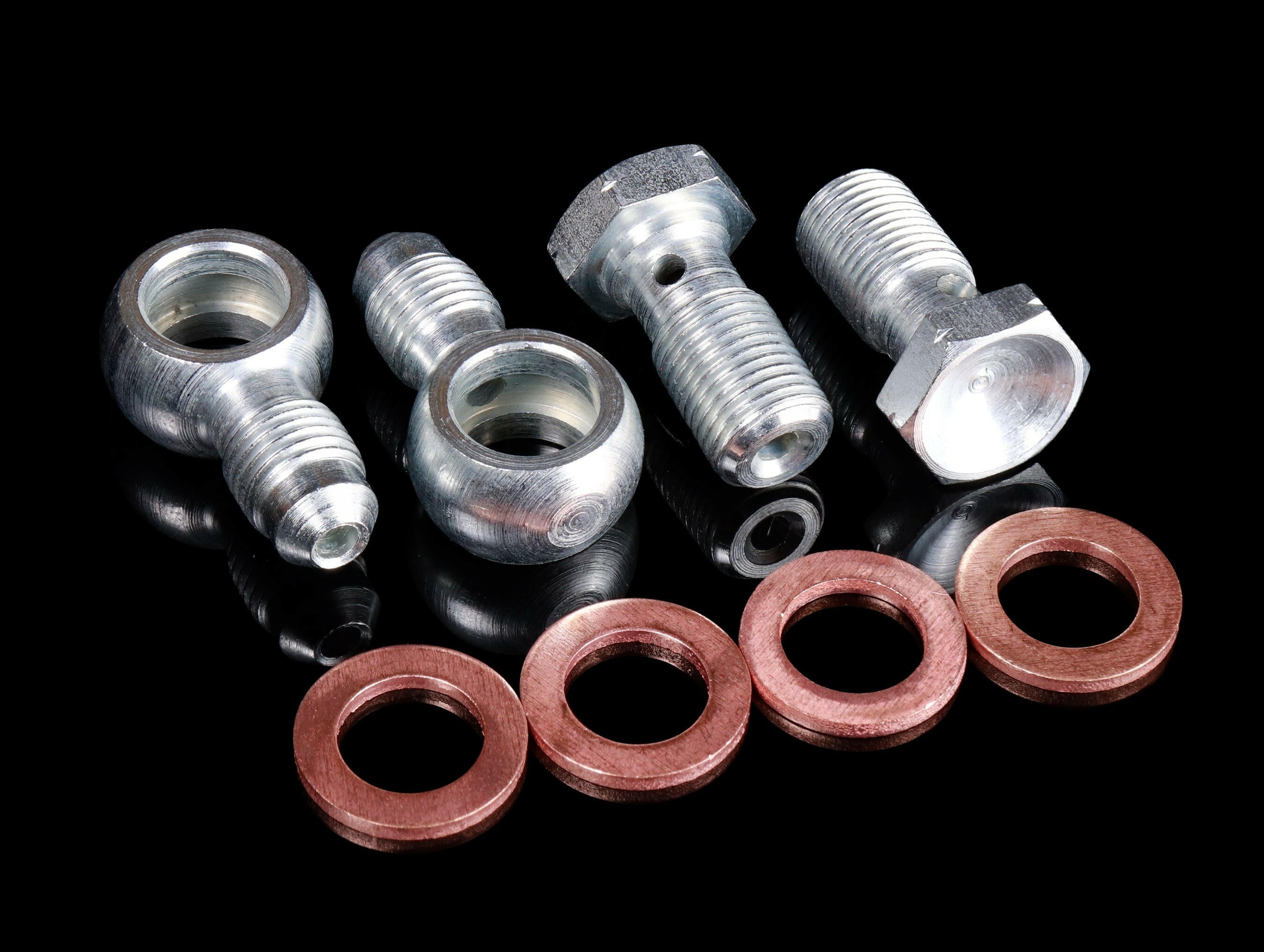PLM Brake Line Tuck Kit Fittings - 88-00 Civic / 90-01 Integra.