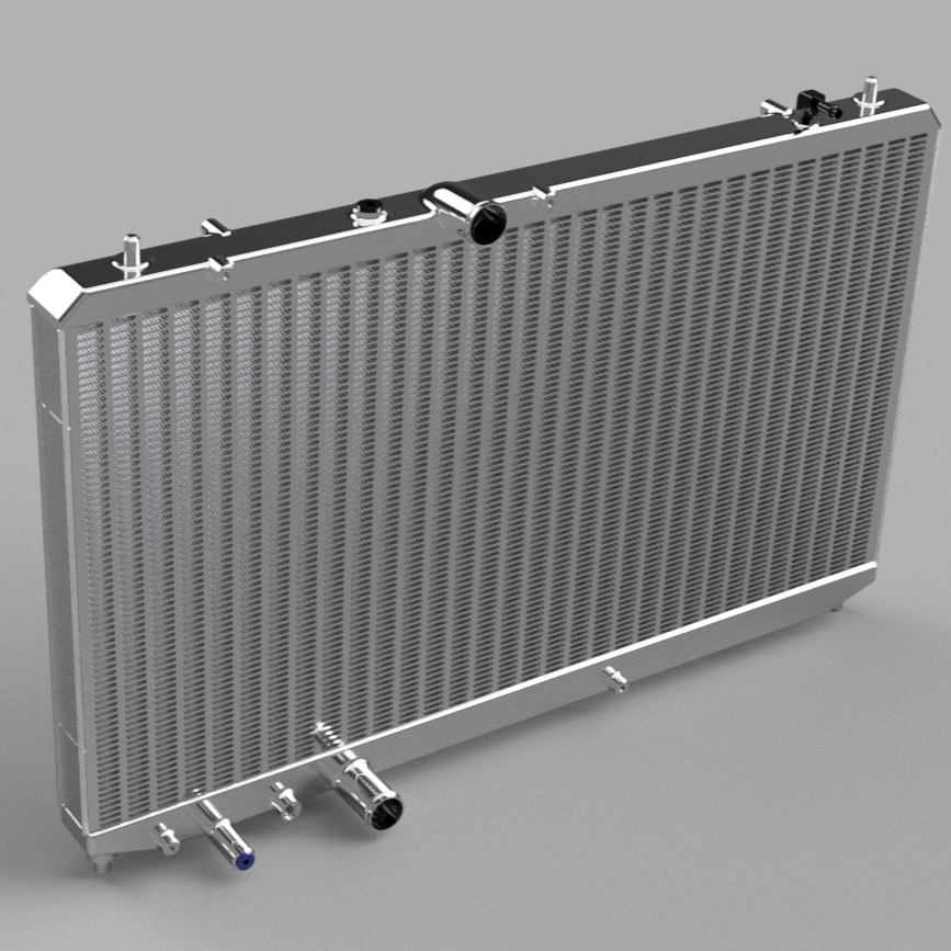 PLM Performance Triple Pass Radiator  - Honda Civic Type R FL5.