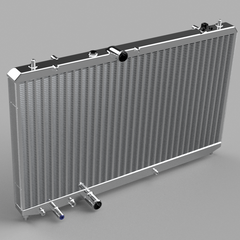 PLM Performance Triple Pass Radiator  - Honda Civic Type R FL5.