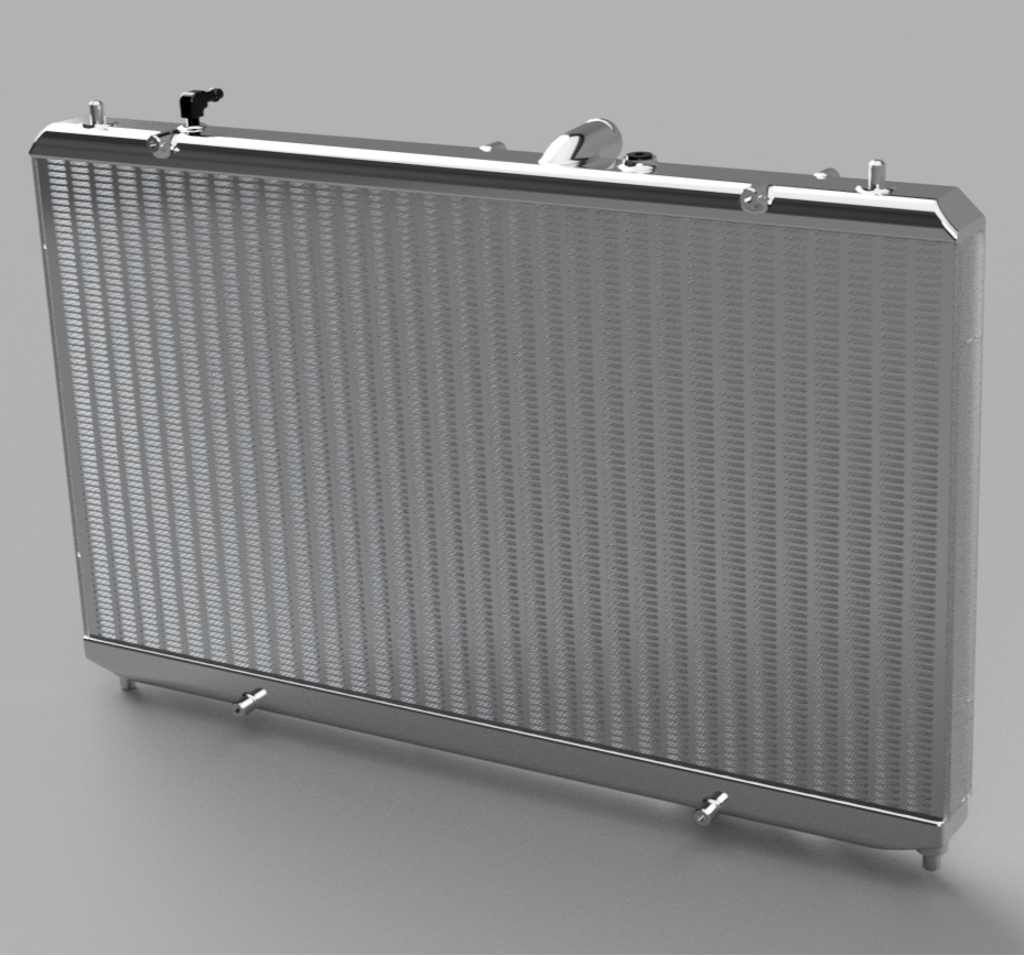 PLM Performance Triple Pass Radiator  - Honda Civic Type R FL5.