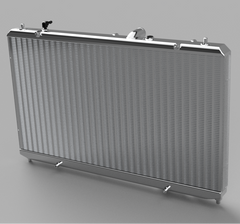 PLM Performance Triple Pass Radiator  - Honda Civic Type R FL5.
