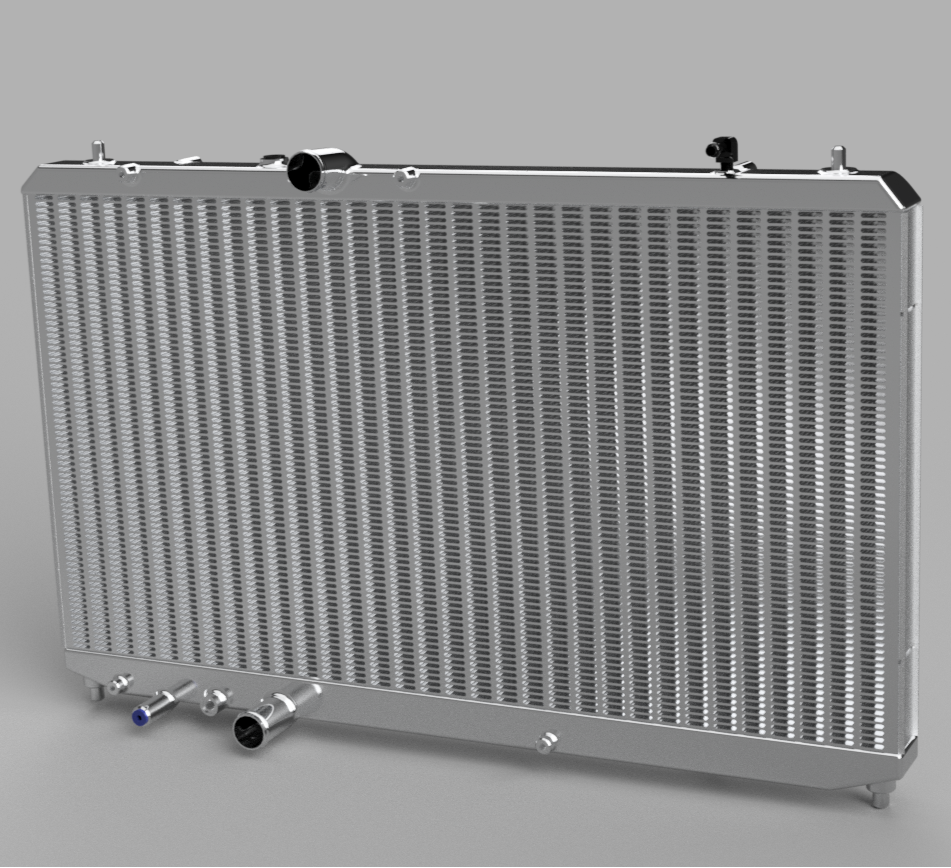PLM Performance Triple Pass Radiator  - Honda Civic Type R FL5.