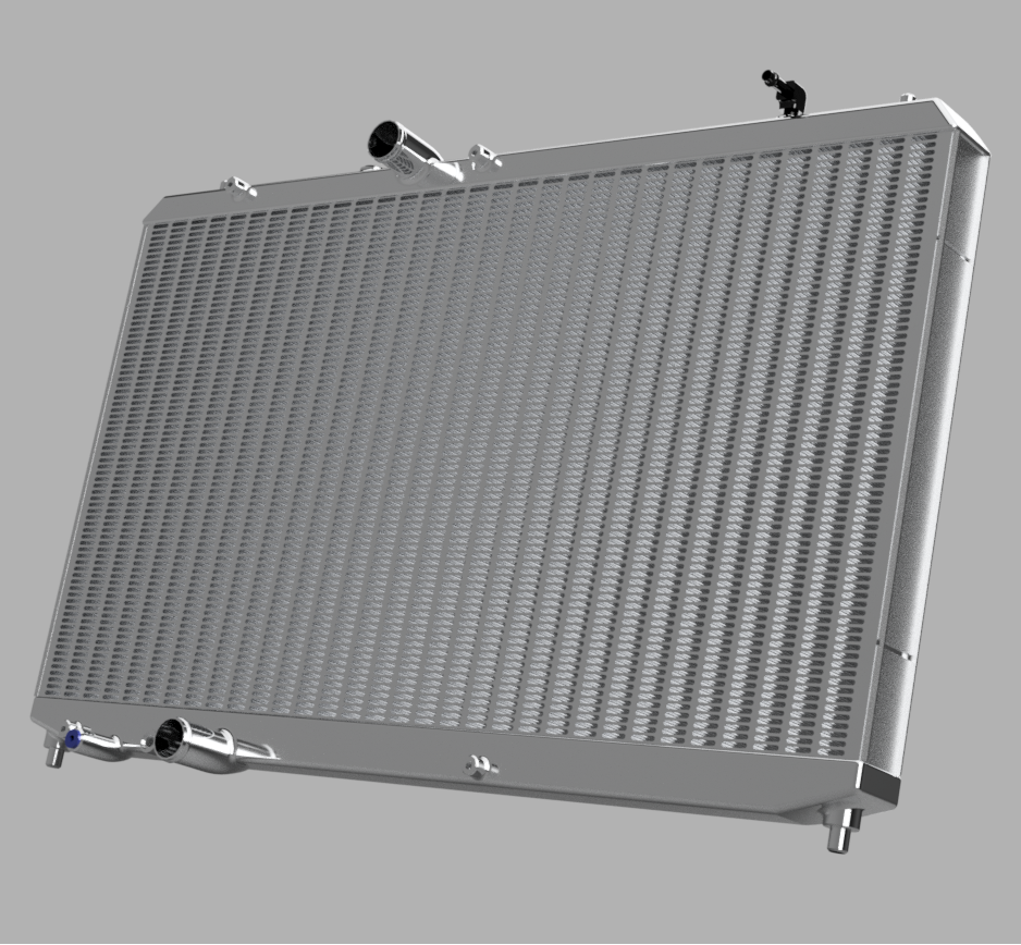 PLM Performance Triple Pass Radiator  - Honda Civic Type R FL5.