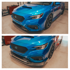 PLM 2022+ Subaru WRX VB 3-Piece Carbon Fiber Front Lip.