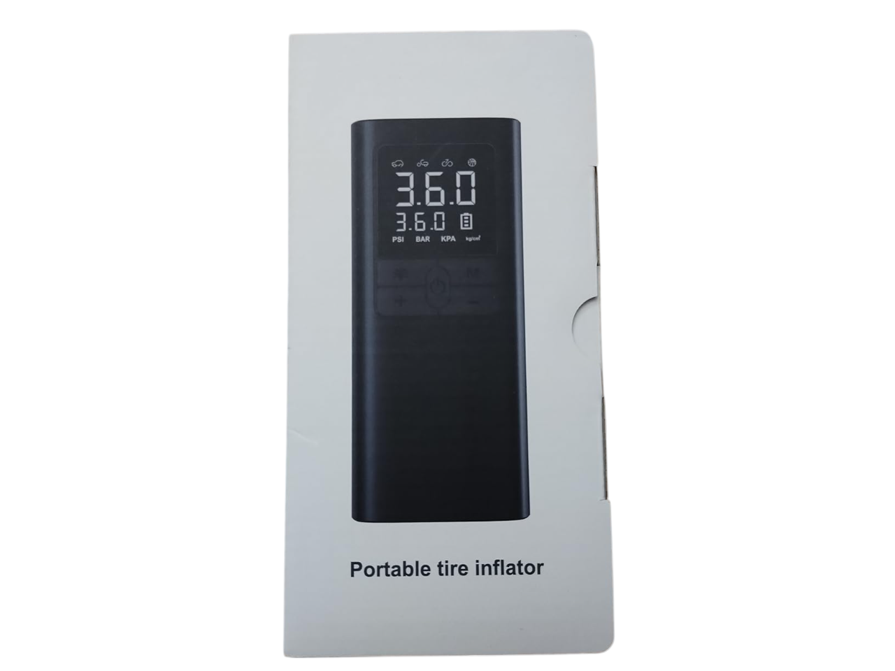 PLM Tire Inflator Portable Air Pump - 150PSI & 10000mAh.