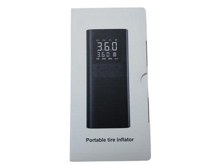 PLM Tire Inflator Portable Air Pump - 150PSI & 10000mAh.