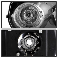 Spyder Auto LED Halo Chrome Projector Headlights for Acura Integra 1994-1997.