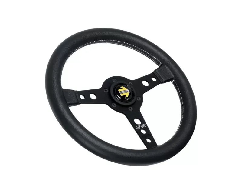 MOMO Prototipo 370mm Steering Wheel Brushed Black Anodized.