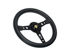 MOMO Prototipo 370mm Steering Wheel Brushed Black Anodized.