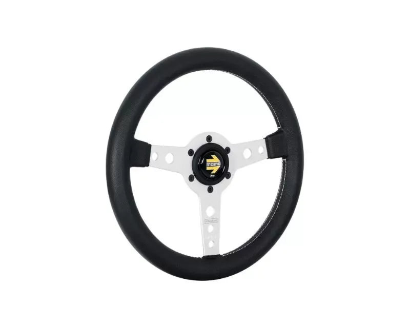 MOMO Prototipo 370mm Steering Wheel Brushed Black Anodized.