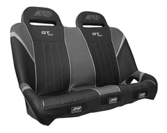PRP Seats GT/S.E. Bench Seat Black and Gray for Polaris RZR XP 4 1000 2014-2019.