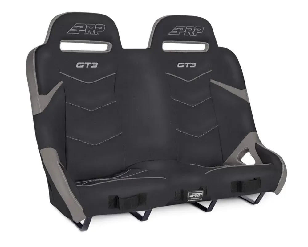 PRP Seats GT3 Rear Suspension Bench for Polaris RZR Grey.
