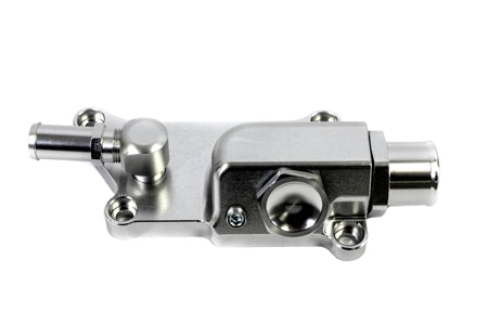 Precision Works K Series Upper Coolant Housing - Straight Inlet Hose Fitting For K20Z3 K24.