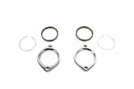 Precision Works Flange Gasket Hardware For Harley Davidson Exhaust Install Kit 84-15.