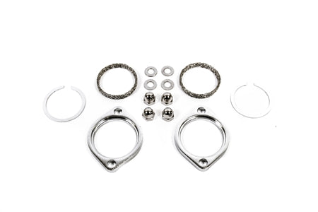Precision Works Flange Gasket Hardware For Harley Davidson Exhaust Install Kit 84-15.