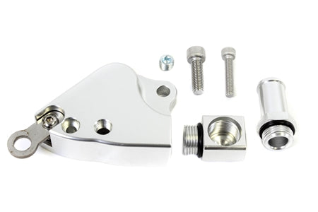 Precision Works K Series Swap Intake Manifold Coolant Adapter Plate K20 Manifold On K24 Head RSX.