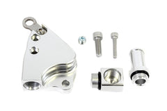 Precision Works K Series Swap Intake Manifold Coolant Adapter Plate K20 Manifold On K24 Head RSX.