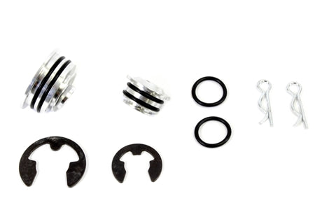 Precision Works Billet Spherical Shifter Cable Bushings For OEM Cables RSX Civic Si TSX V2.