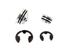 Precision Works Billet Spherical Shifter Cable Bushings For OEM Cables RSX Civic Si TSX V2.