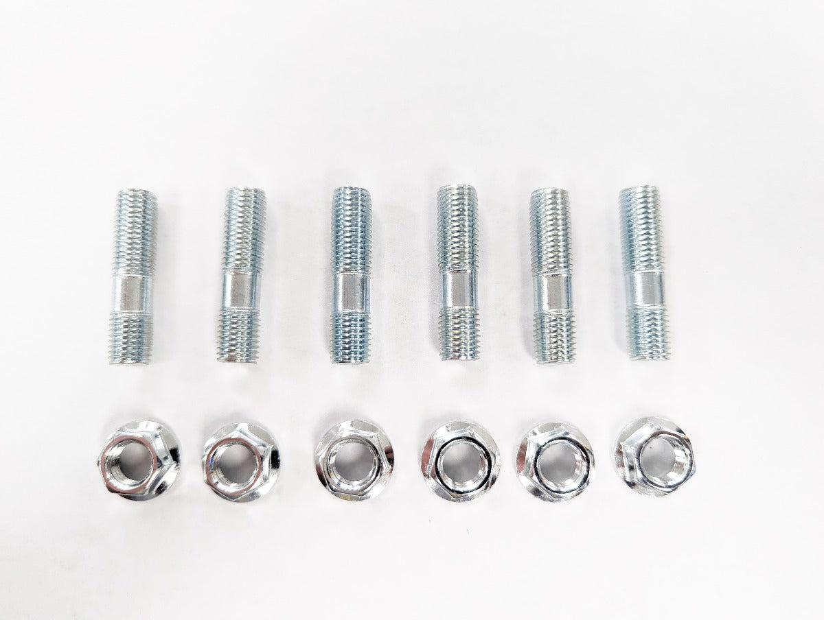 PLM Manifold Downpipe Stud Nut Kit - M10 x 1.25 Honda Subaru.