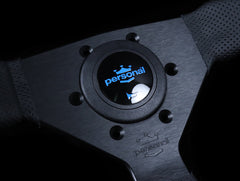 Personal Neo Grinta 350mm Steering Wheels - Perforated Leather / Blue Stitch