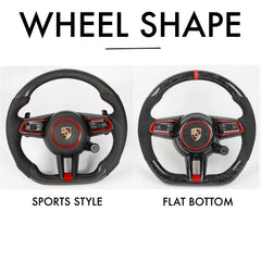 Porsche 911 992 Style - Full Custom Steering Wheel.